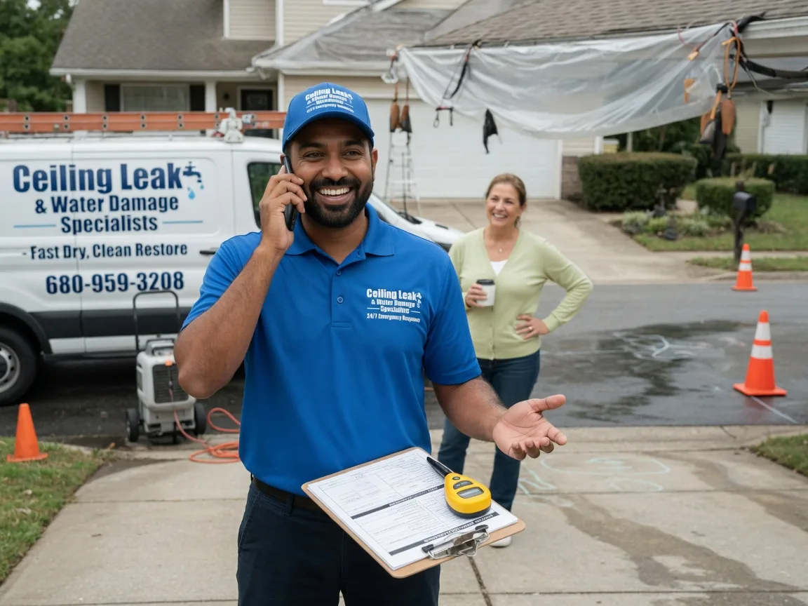 Ceiling Leak Cleanup Newport, KY FAQs